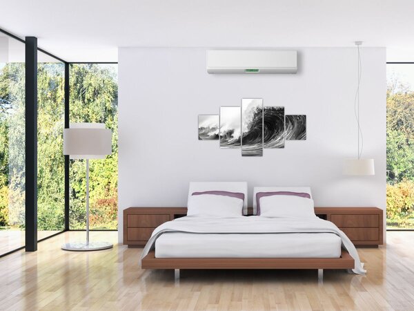 Obraz - Malba vln (125x70 cm)