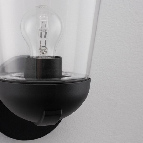 Skleněné venkovní nástěnné světlo Nova Luce Omika