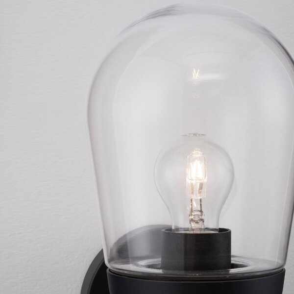 Skleněné venkovní nástěnné světlo Nova Luce Omika