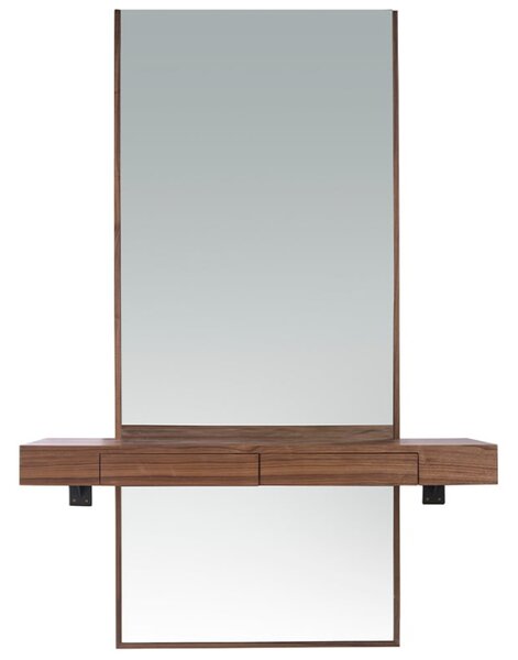 -25 % Dny MOMENTI– Ořechové závěsné zrcadlo Angel Cerdá No. 3235, 180 x 120 cm