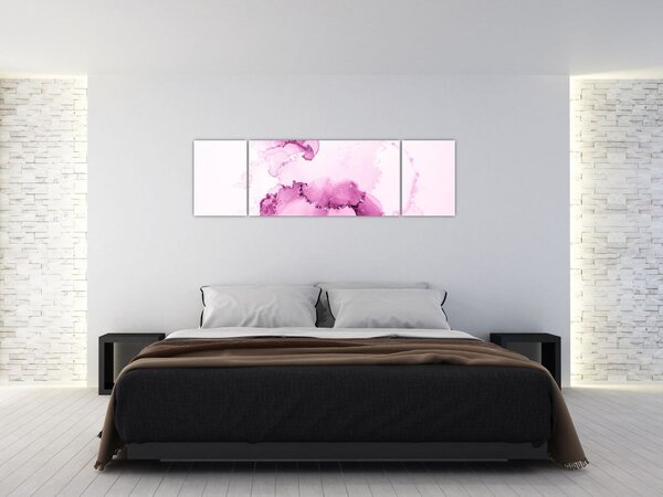 Obraz - Růžový dekor (170x50 cm)