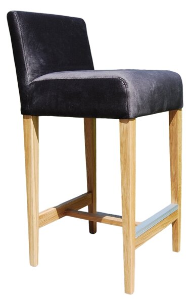 Židle barová Molly Materiál: Buková kostra, Potah: Látka
