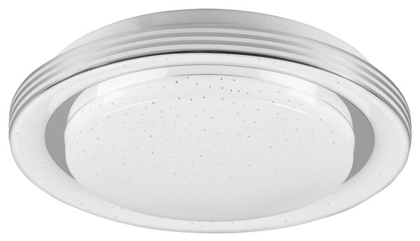 Stropní LED svítidlo ATRIA bílá, průměr 27 cm