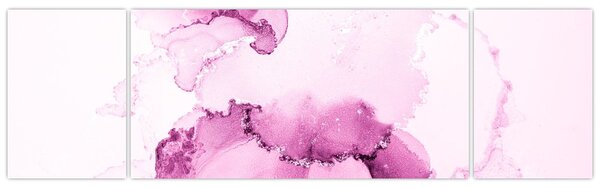 Obraz - Růžový dekor (170x50 cm)