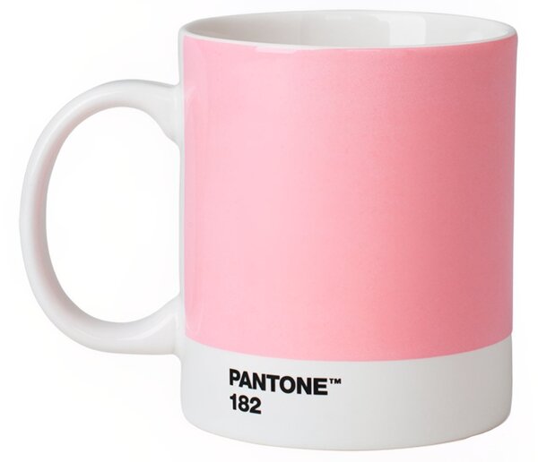 Světle růžový porcelánový hrnek Pantone Light Pink 182 375 ml