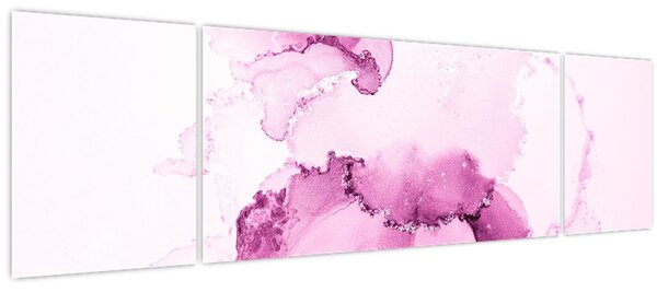 Obraz - Růžový dekor (170x50 cm)