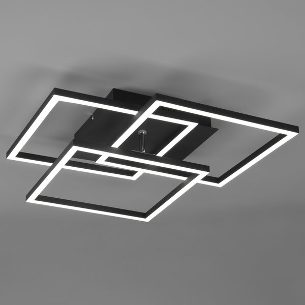 Stropní LED svítidlo MOBILE černá