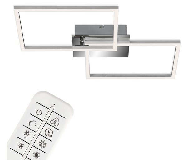 Briloner Designové stropní LED svítidlo (čtvercový) (100329253003)