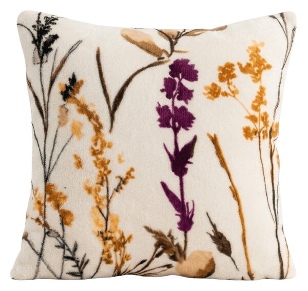 Oboustranný povlak na polštářek DUO SENSE MEADOWA 45x45 cm mikroplyš/flanel, barevný