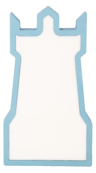 LED stolní lampa do dětského pokoje TOWER - 11W, 3000K (teplá bílá), modrá