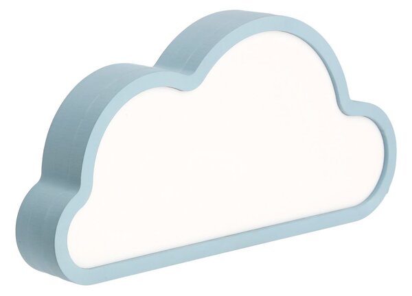 Dětská stolní LED lampička CLOUD - 11W, 3000K (teplá bílá), modrá
