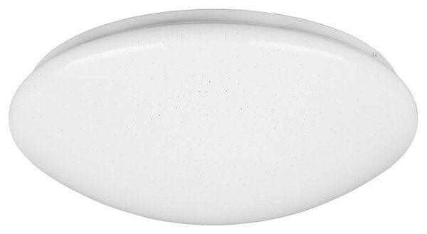 Stropní LED svítidlo LUKIDA bílá, třpytivý efekt