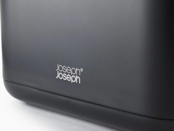 Joseph Joseph Černý plastový kelímek na kartáčky Easy Store