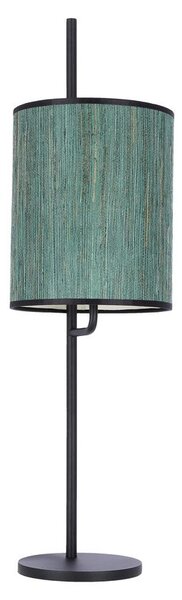 Moderní stolní lampa BENDI - 1xE27, 40W, černá / zelená