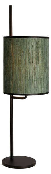 Moderní stolní lampa BENDI - 1xE27, 40W, černá / zelená