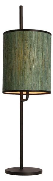 Moderní stolní lampa BENDI - 1xE27, 40W, černá / zelená
