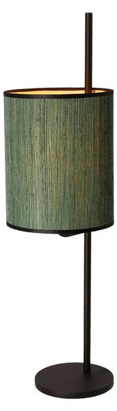 Moderní stolní lampa BENDI - 1xE27, 40W, černá / zelená