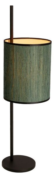 Moderní stolní lampa BENDI - 1xE27, 40W, černá / zelená