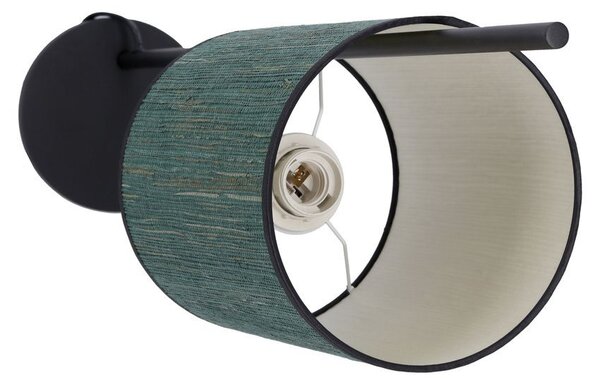 Moderní stolní lampa BENDI - 1xE27, 40W, černá / zelená