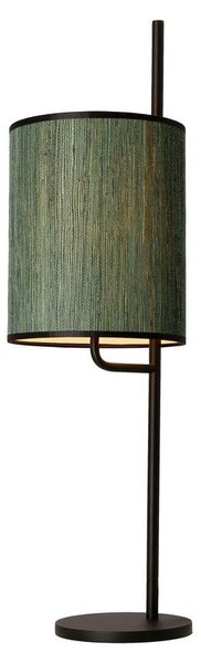 Moderní stolní lampa BENDI - 1xE27, 40W, černá / zelená