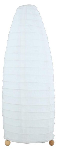 Stolní papírová lampa PAPIRUS - 1xE14, 40W, bílá