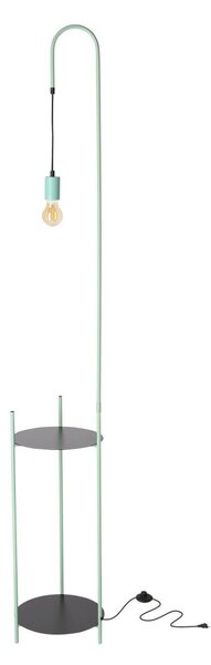Designová stojací lampa WALK - 1xE27, 40W, černá / zelená