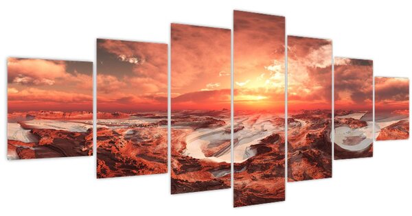 Obraz - Mars (210x100 cm)