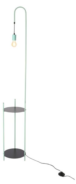 Designová stojací lampa WALK - 1xE27, 40W, černá / zelená