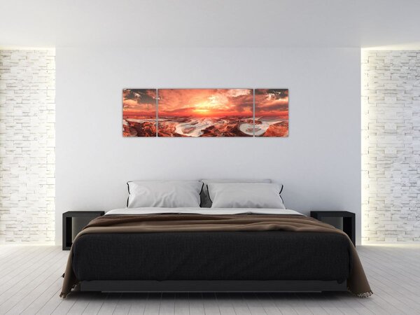 Obraz - Mars (170x50 cm)