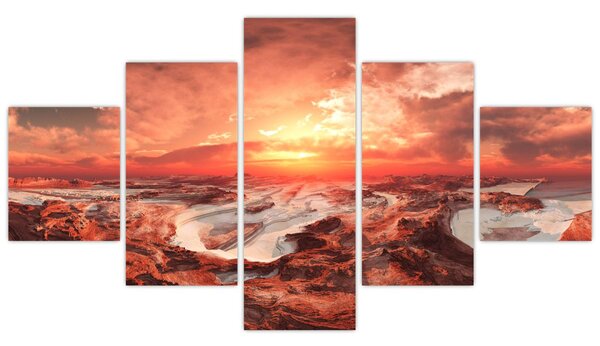 Obraz - Mars (125x70 cm)