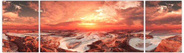 Obraz - Mars (170x50 cm)