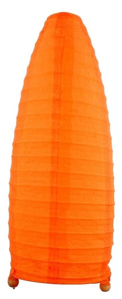Stolní papírová lampa PAPIRUS - 1xE14, 40W, oranžová
