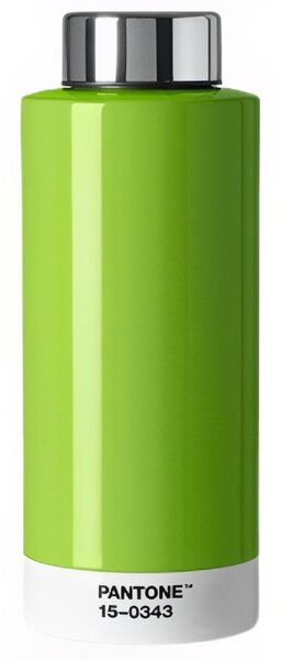Zelená kovová termoláhev Pantone Green 15-0343 530 ml