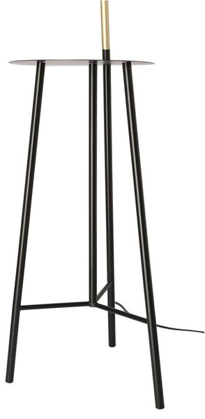 Designová podlahová lampa PERRET - 2xGU10, 15W, černá / zlatá