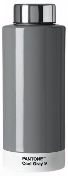 Šedá kovová termoláhev Pantone Cool Gray 9 530 ml