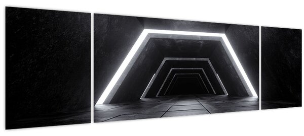 Obraz - Futuristický tunel (170x50 cm)