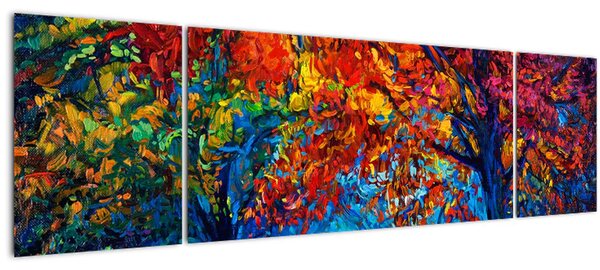 Obraz malby přírody (170x50 cm)