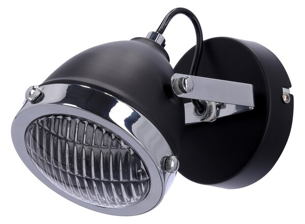 Nástěnné bodové svítidlo CRAZY - 1xGU10, 15W, černé