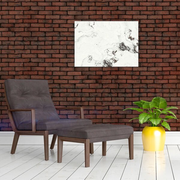 Obraz - Bílý mramor (70x50 cm)