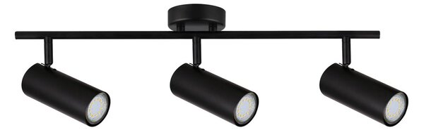 Stropní bodové svítidlo COLLY - 3xGU10, 15W, černé