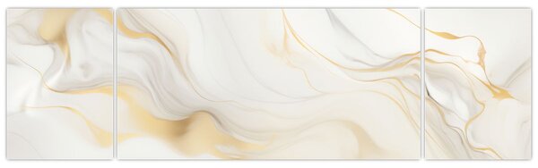 Obraz - Abstrakce s dekorem (170x50 cm)