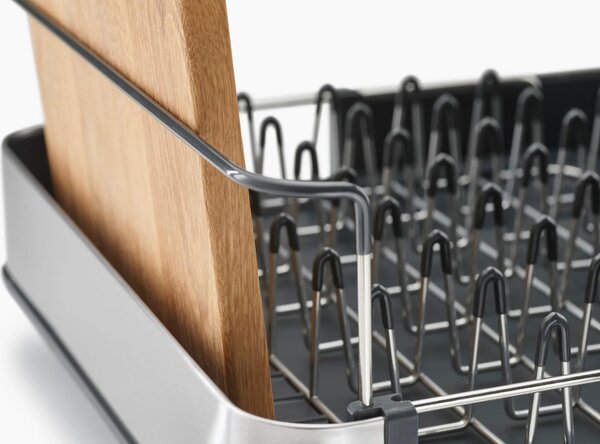 Joseph Joseph Tmavě šedý odkapávač a dávkovač mýdla Rethink Your Sink