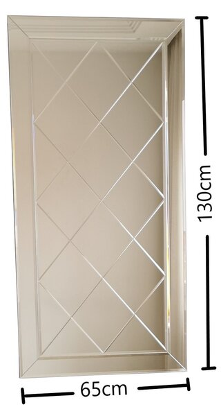 ASIR Zrcadlo A306D stříbrné