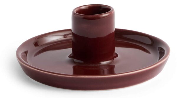 HAY Svícen Disc Small, chestnut brown