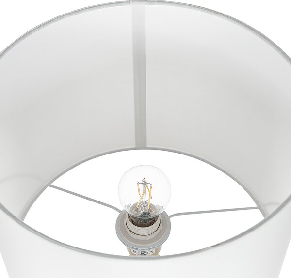Stolní lampa OKARI Sklo Bílá