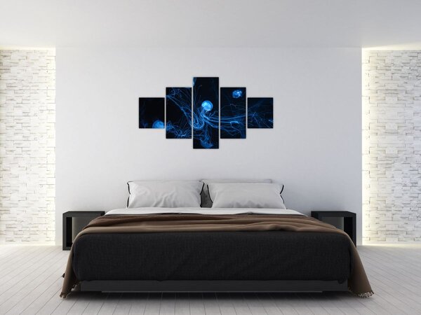 Obraz - Medúzy (125x70 cm)