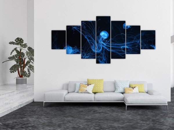 Obraz - Medúzy (210x100 cm)