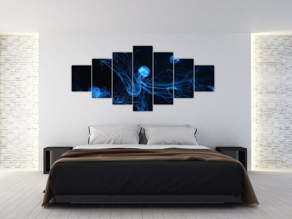 Obraz - Medúzy (210x100 cm)