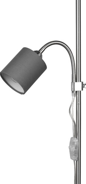 Stojací lampa OWEN šedá