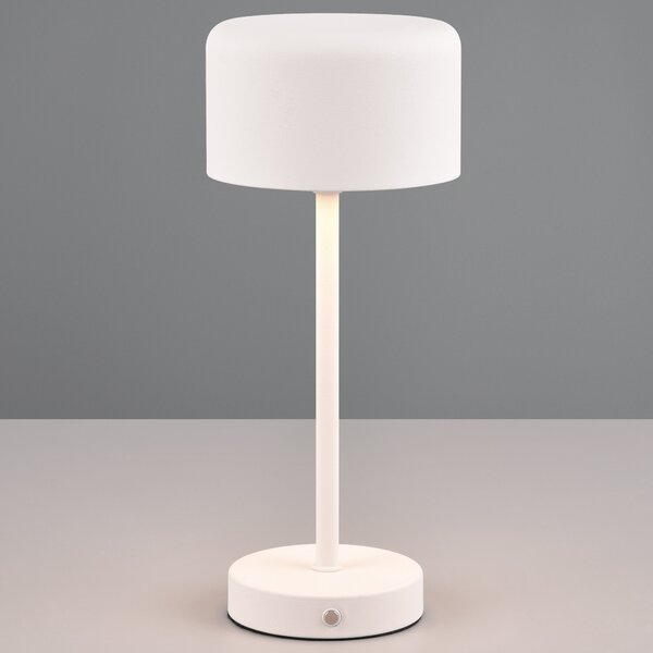 Stolní LED lampa JEFF bílá